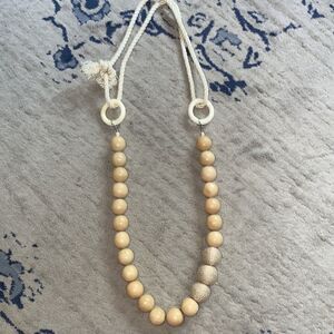 Nautical ⚓️Wooden Bead/Rope Necklace! 